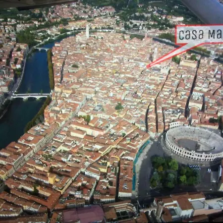 アパート Casa Martini Piazza Erbe ヴェローナ